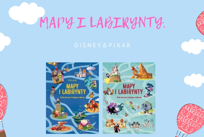 Palcem przez  labirynt | Disney. Mapy i Labiryntu oraz Pixar. Mapy i Labirynty