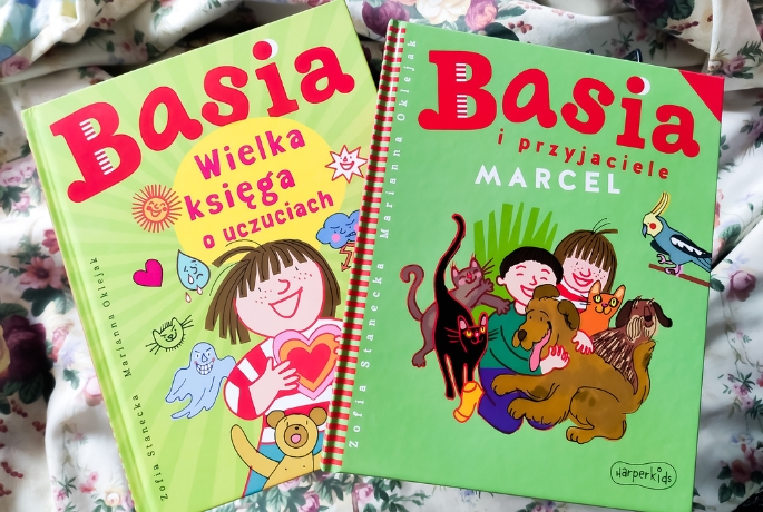 „Basia. Wielka księga uczuć” „Basia i przyjaciele. Marcel”